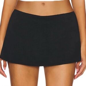 Anotherchill Low Waist Micro Mini Skirt